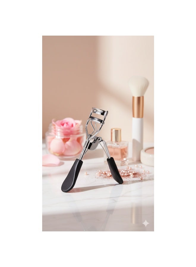 Eyelash curler mini portable trimmer makeup tool beginners - Image 2
